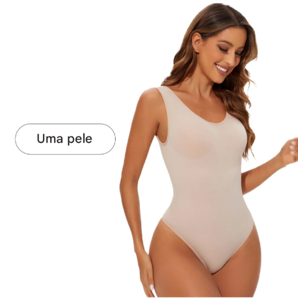 Body modelador sem costura para mulheres