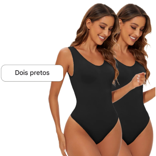 Body modelador sem costura para mulheres