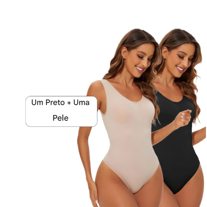 Body modelador sem costura para mulheres