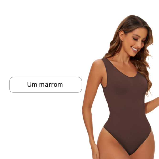 Body modelador sem costura para mulheres